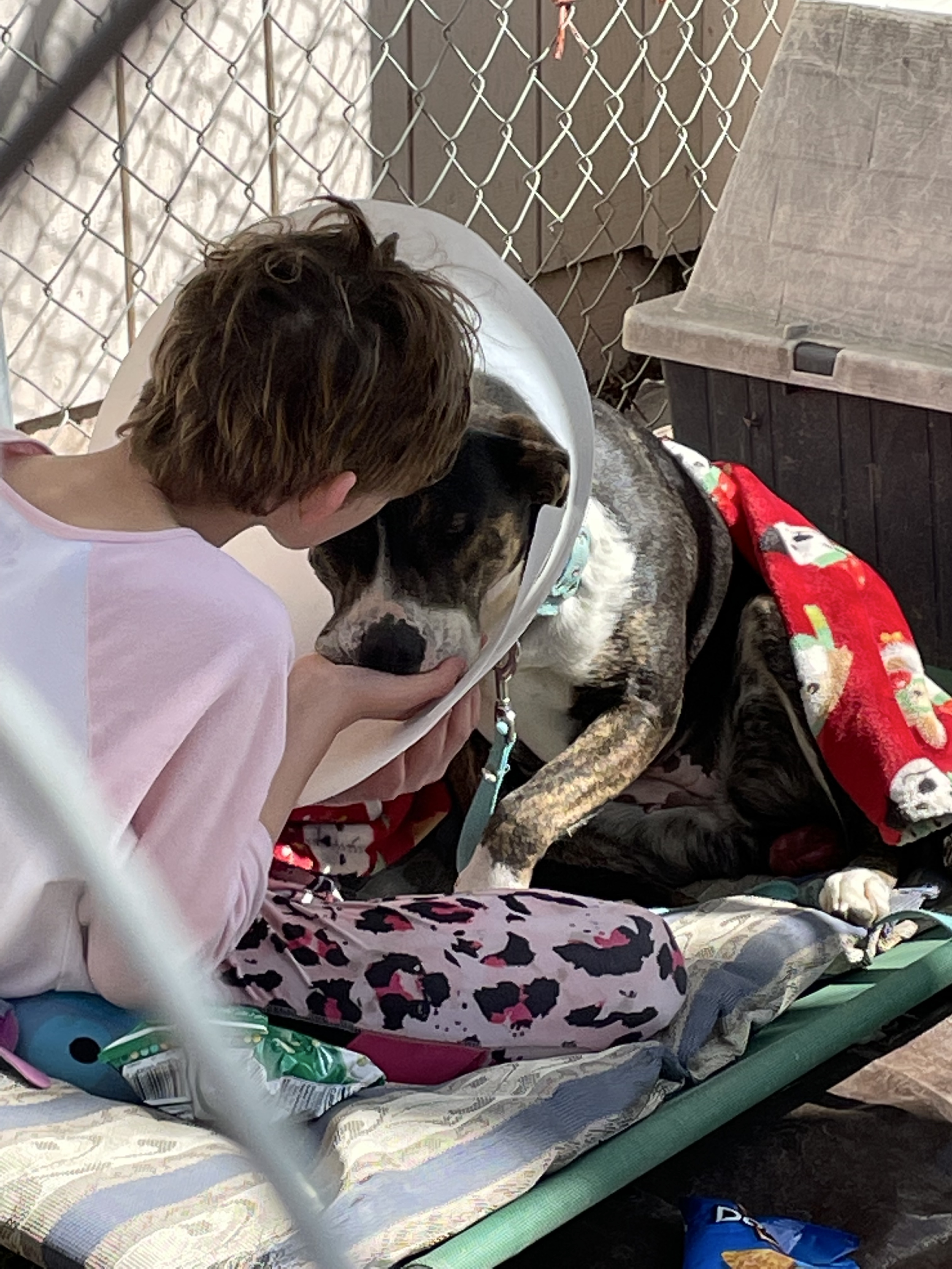 S’more smiling after rescue